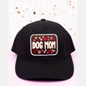 ❤️ 🐶 Chic Black Dog Mom Cap NWT ❤️🐶